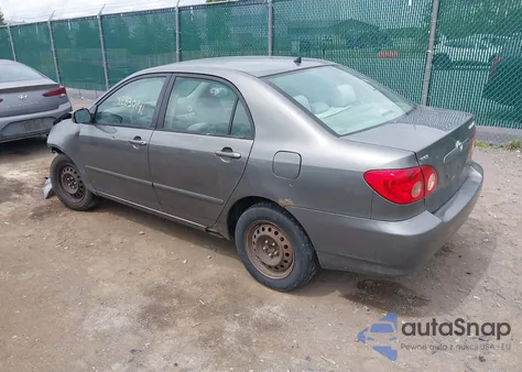 2006 Toyota Corolla Le из США, поврежденный, VIN 2T1BR32E66C571208